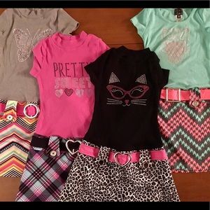 Pink Violet girl’s size 8 dresses